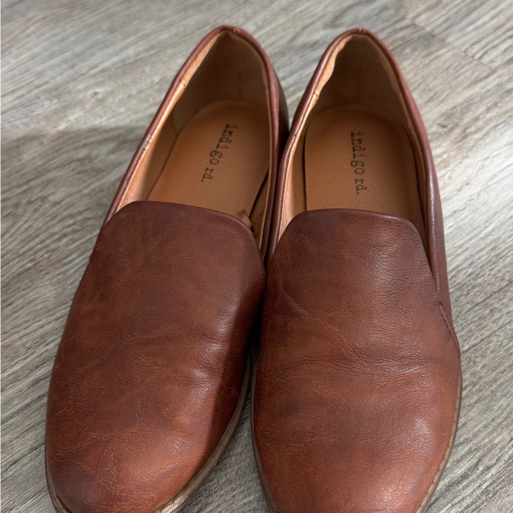 Indigo Rd. Brown Slip-On Loafers